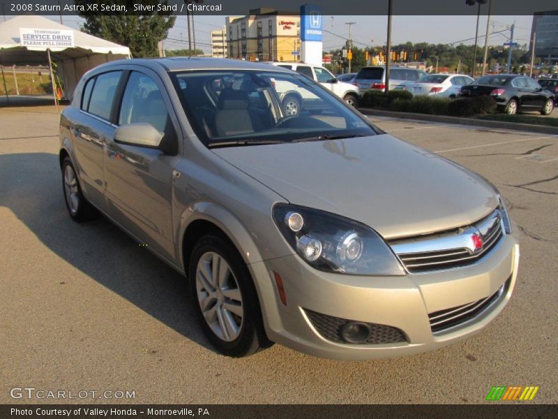 Silver Sand / Charcoal 2008 Saturn Astra XR Sedan