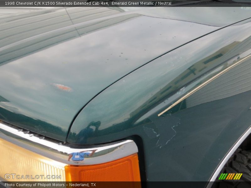 Emerald Green Metallic / Neutral 1998 Chevrolet C/K K1500 Silverado Extended Cab 4x4