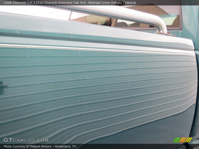 Emerald Green Metallic / Neutral 1998 Chevrolet C/K K1500 Silverado Extended Cab 4x4