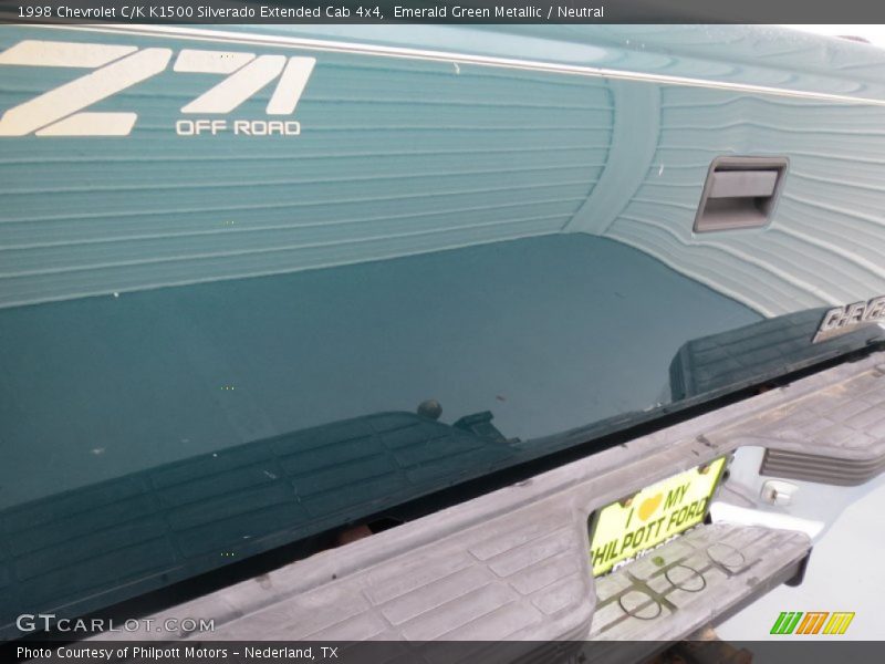 Emerald Green Metallic / Neutral 1998 Chevrolet C/K K1500 Silverado Extended Cab 4x4