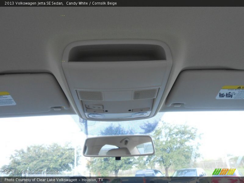 Candy White / Cornsilk Beige 2013 Volkswagen Jetta SE Sedan