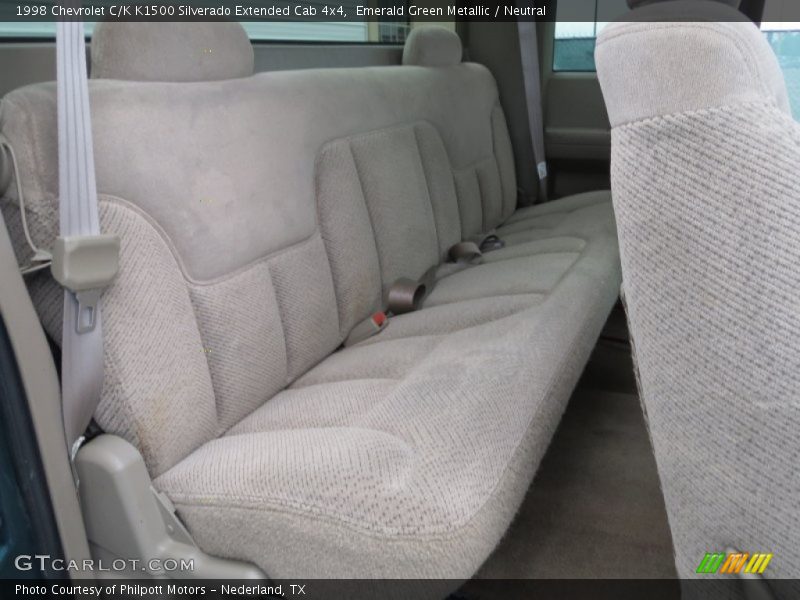 Emerald Green Metallic / Neutral 1998 Chevrolet C/K K1500 Silverado Extended Cab 4x4