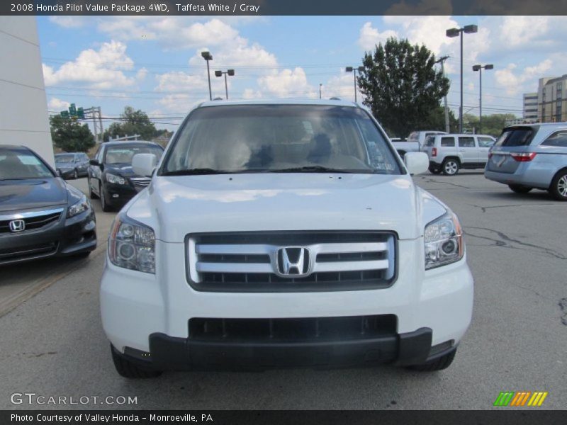 Taffeta White / Gray 2008 Honda Pilot Value Package 4WD