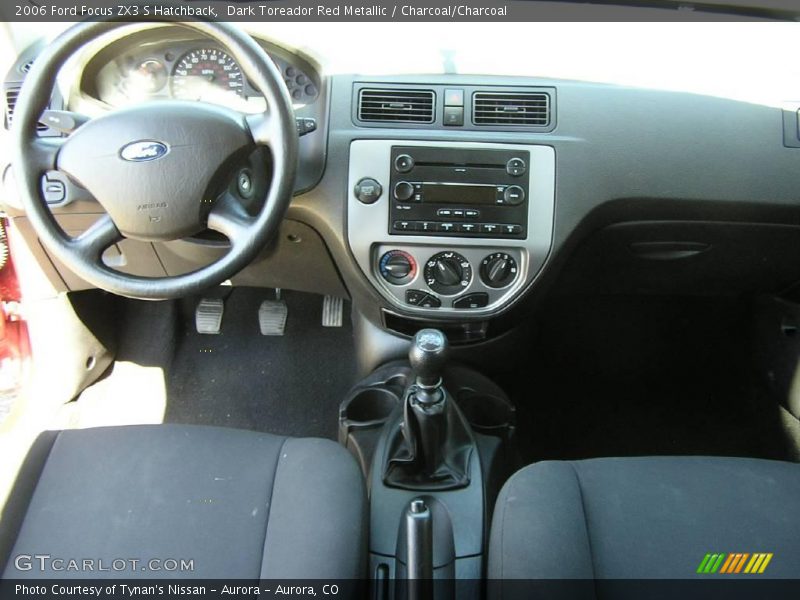Dark Toreador Red Metallic / Charcoal/Charcoal 2006 Ford Focus ZX3 S Hatchback