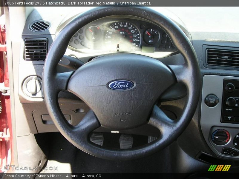 Dark Toreador Red Metallic / Charcoal/Charcoal 2006 Ford Focus ZX3 S Hatchback