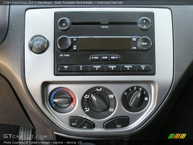 Dark Toreador Red Metallic / Charcoal/Charcoal 2006 Ford Focus ZX3 S Hatchback