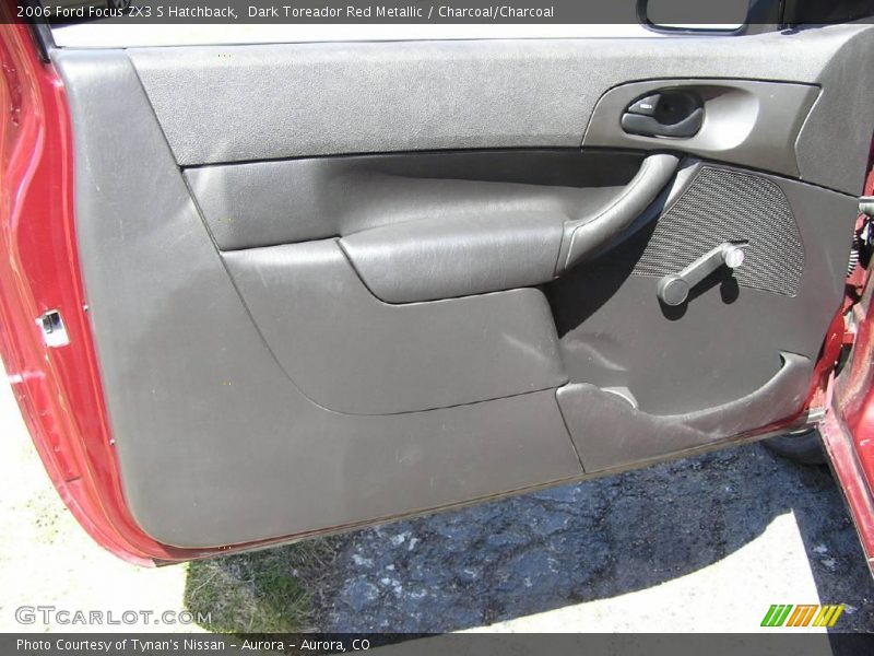 Dark Toreador Red Metallic / Charcoal/Charcoal 2006 Ford Focus ZX3 S Hatchback