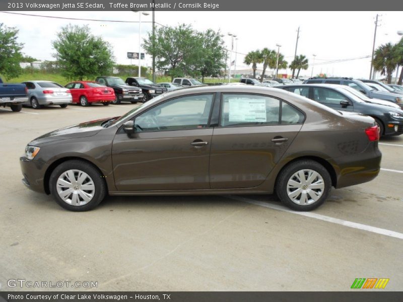 Toffee Brown Metallic / Cornsilk Beige 2013 Volkswagen Jetta SE Sedan