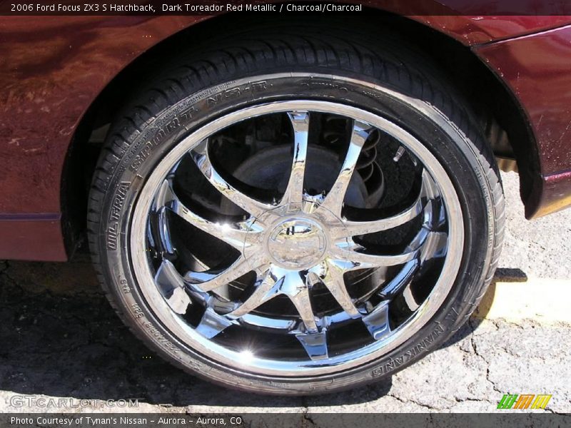 Dark Toreador Red Metallic / Charcoal/Charcoal 2006 Ford Focus ZX3 S Hatchback