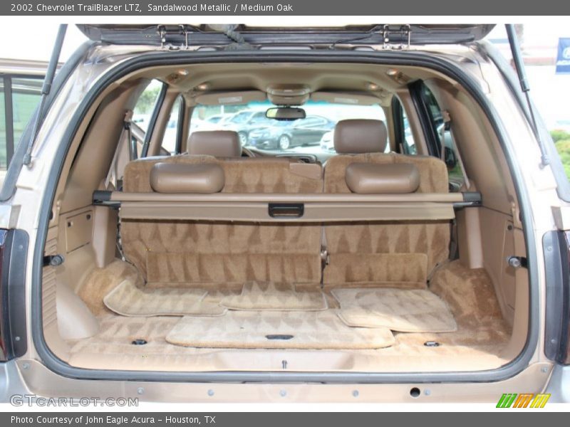 Sandalwood Metallic / Medium Oak 2002 Chevrolet TrailBlazer LTZ