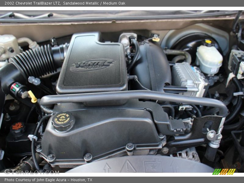 Sandalwood Metallic / Medium Oak 2002 Chevrolet TrailBlazer LTZ