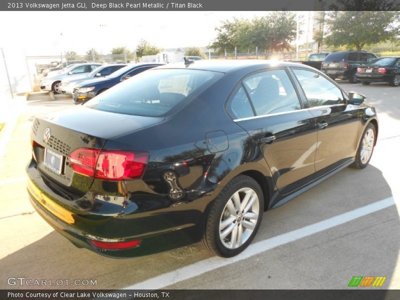 Deep Black Pearl Metallic / Titan Black 2013 Volkswagen Jetta GLI