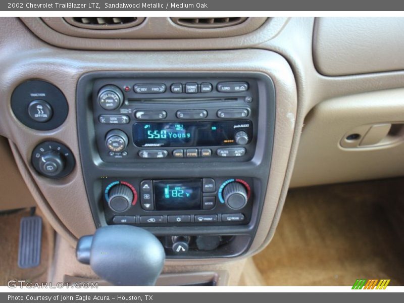 Sandalwood Metallic / Medium Oak 2002 Chevrolet TrailBlazer LTZ