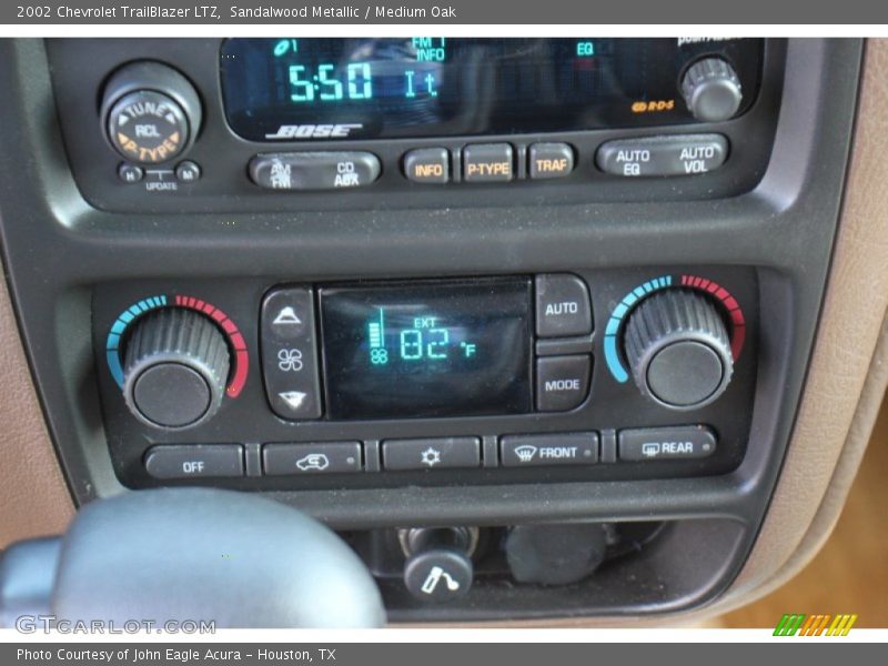 Sandalwood Metallic / Medium Oak 2002 Chevrolet TrailBlazer LTZ