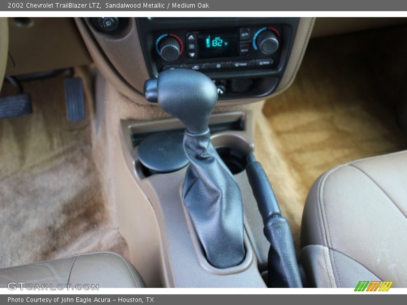 Sandalwood Metallic / Medium Oak 2002 Chevrolet TrailBlazer LTZ