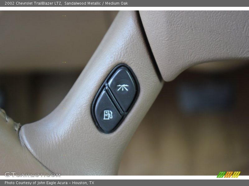 Sandalwood Metallic / Medium Oak 2002 Chevrolet TrailBlazer LTZ