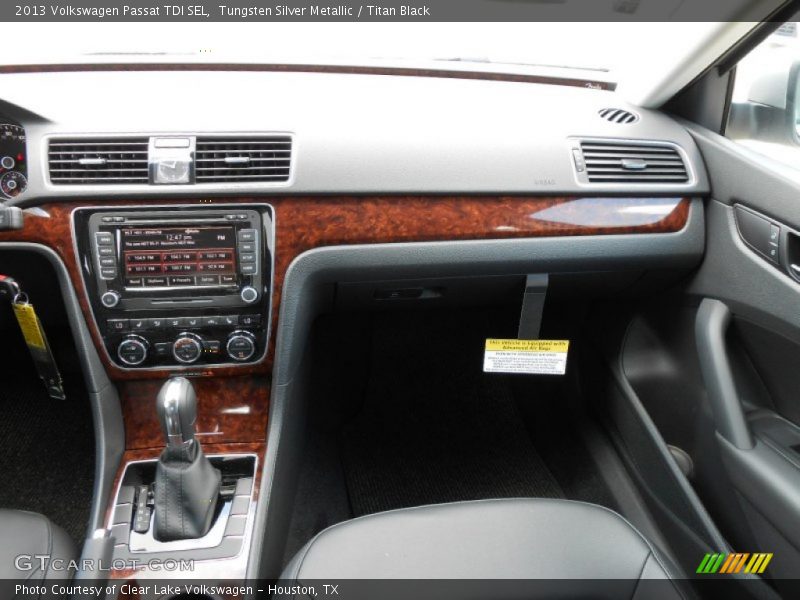Tungsten Silver Metallic / Titan Black 2013 Volkswagen Passat TDI SEL
