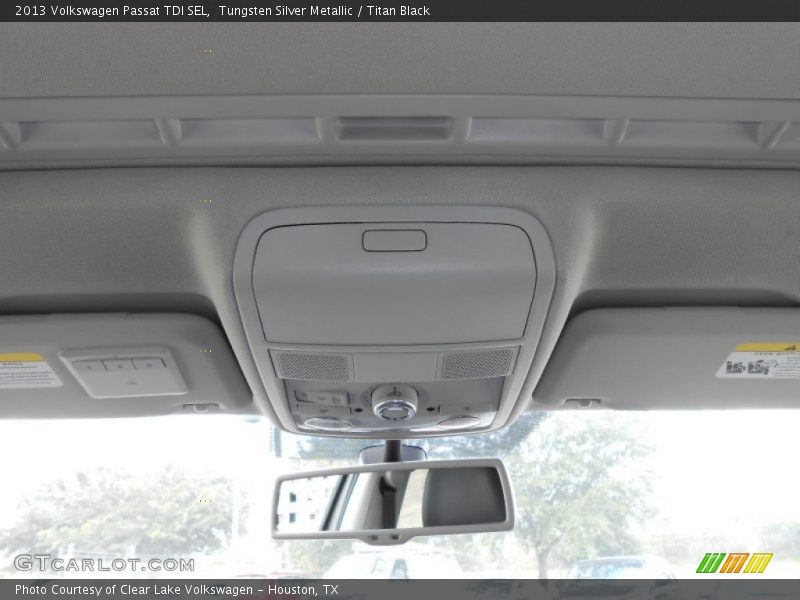 Tungsten Silver Metallic / Titan Black 2013 Volkswagen Passat TDI SEL