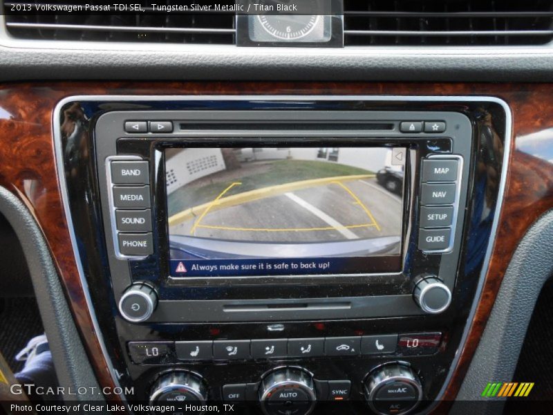 Tungsten Silver Metallic / Titan Black 2013 Volkswagen Passat TDI SEL