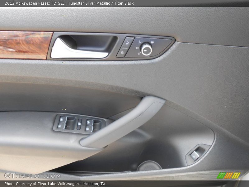 Tungsten Silver Metallic / Titan Black 2013 Volkswagen Passat TDI SEL
