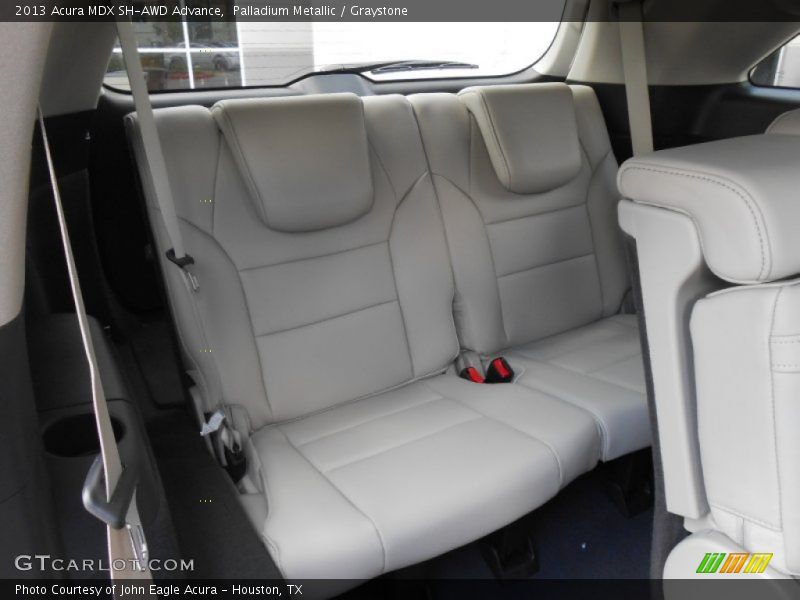 Rear Seat of 2013 MDX SH-AWD Advance