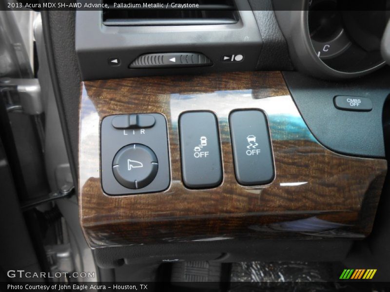 Controls of 2013 MDX SH-AWD Advance