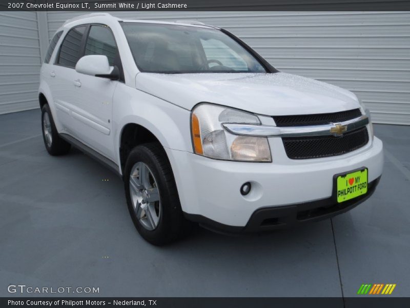 Summit White / Light Cashmere 2007 Chevrolet Equinox LT