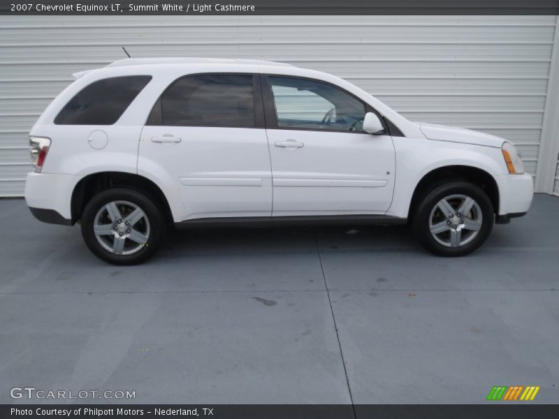 Summit White / Light Cashmere 2007 Chevrolet Equinox LT