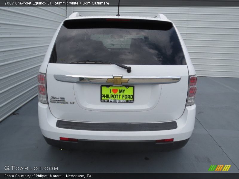 Summit White / Light Cashmere 2007 Chevrolet Equinox LT