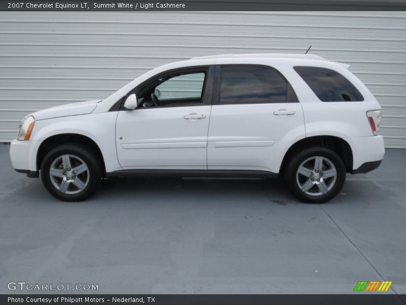 Summit White / Light Cashmere 2007 Chevrolet Equinox LT