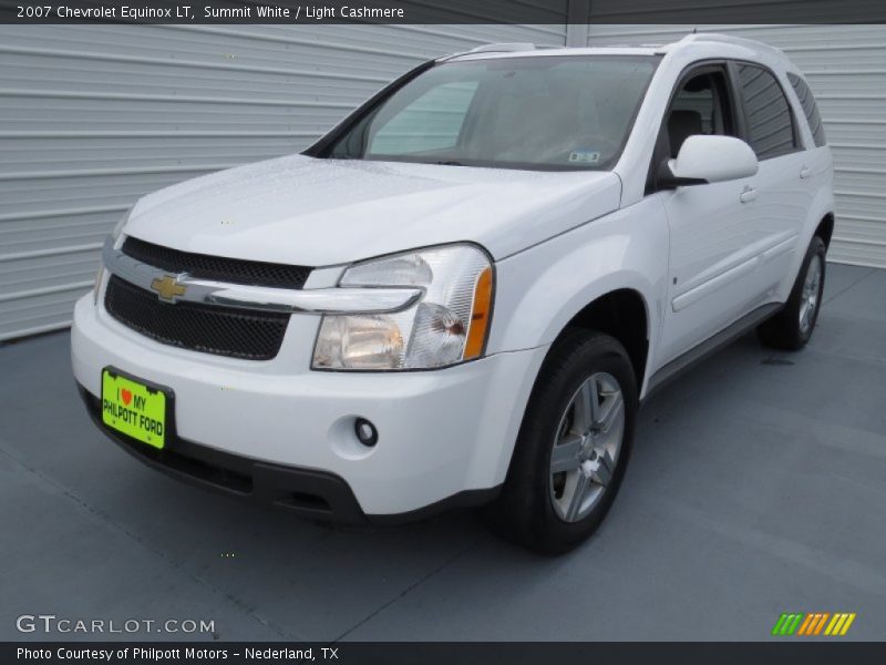 Summit White / Light Cashmere 2007 Chevrolet Equinox LT