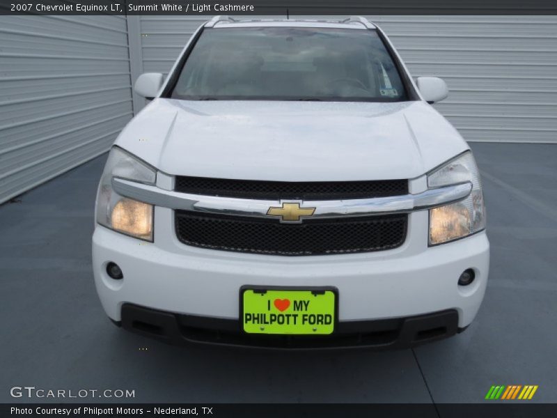 Summit White / Light Cashmere 2007 Chevrolet Equinox LT