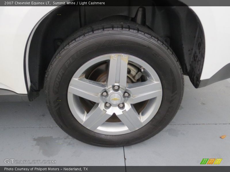 Summit White / Light Cashmere 2007 Chevrolet Equinox LT