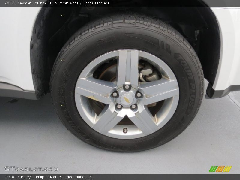 Summit White / Light Cashmere 2007 Chevrolet Equinox LT
