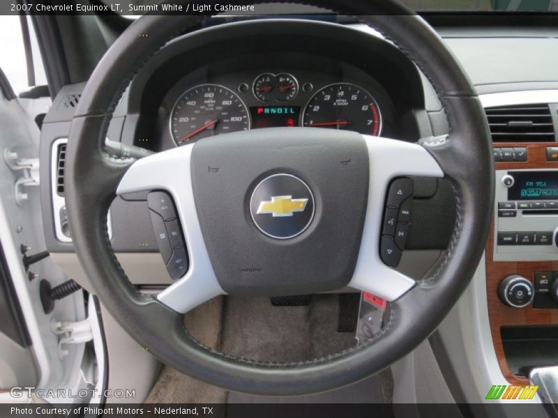Summit White / Light Cashmere 2007 Chevrolet Equinox LT