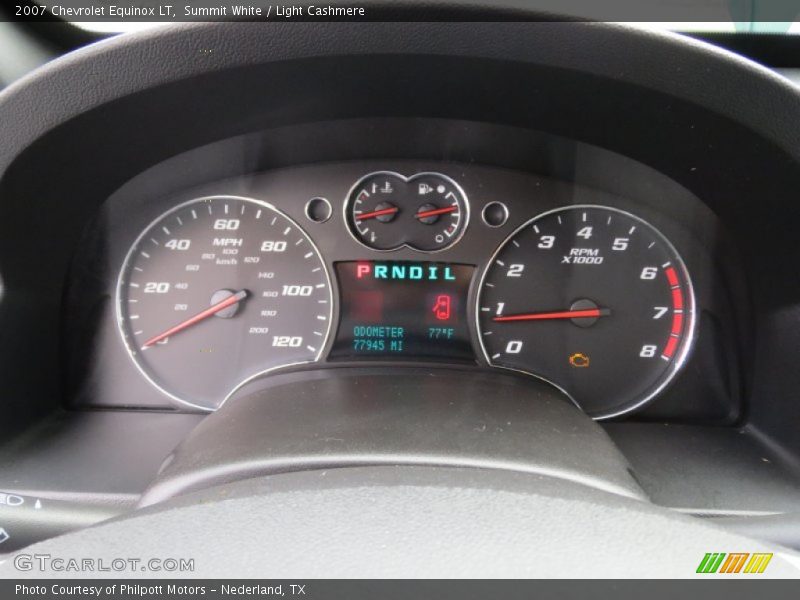 Summit White / Light Cashmere 2007 Chevrolet Equinox LT