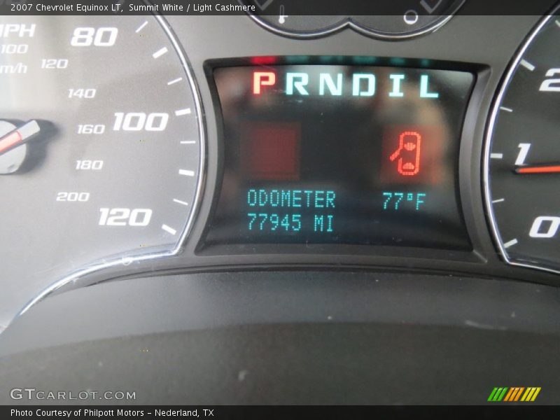 Summit White / Light Cashmere 2007 Chevrolet Equinox LT
