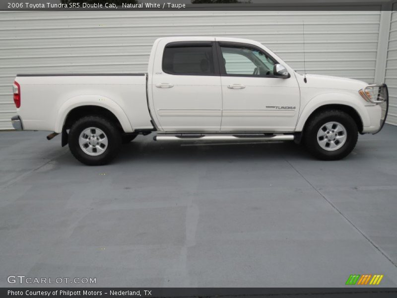Natural White / Taupe 2006 Toyota Tundra SR5 Double Cab