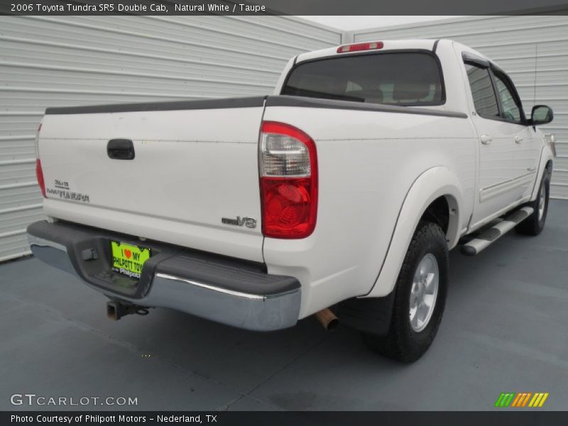 Natural White / Taupe 2006 Toyota Tundra SR5 Double Cab