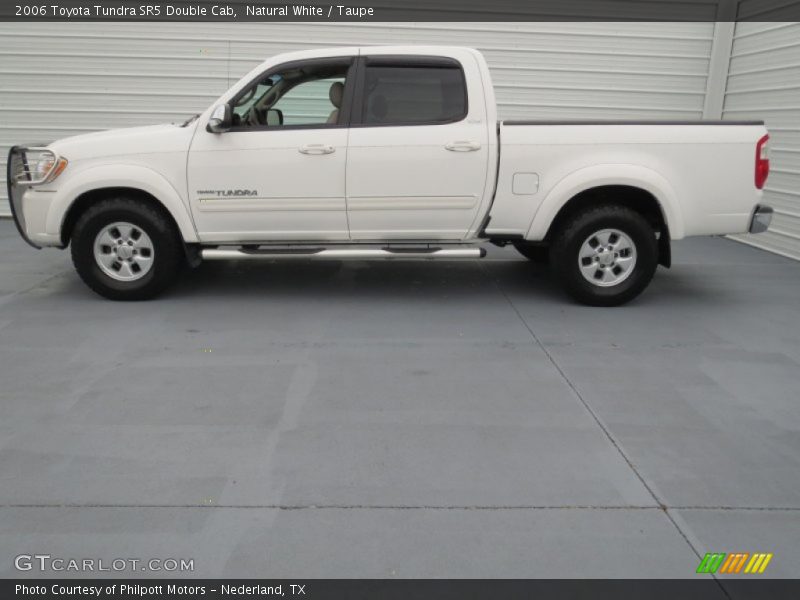 Natural White / Taupe 2006 Toyota Tundra SR5 Double Cab