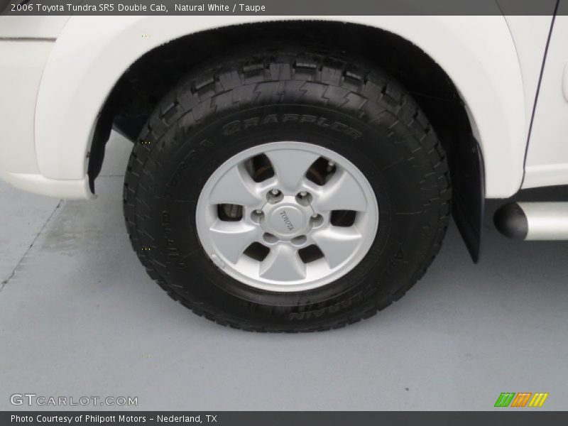 Natural White / Taupe 2006 Toyota Tundra SR5 Double Cab