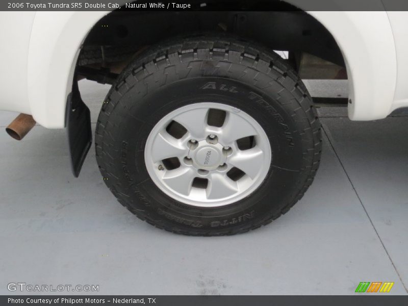 Natural White / Taupe 2006 Toyota Tundra SR5 Double Cab