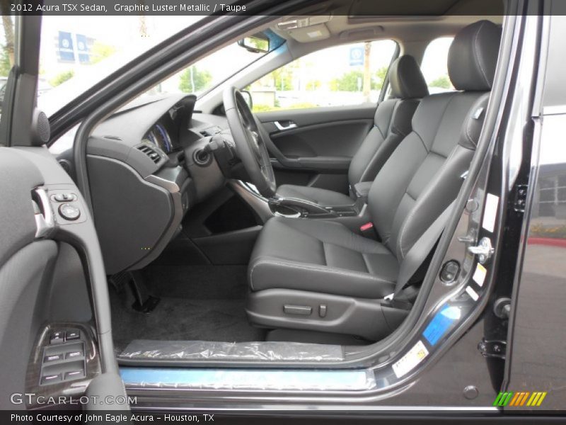 Graphite Luster Metallic / Taupe 2012 Acura TSX Sedan
