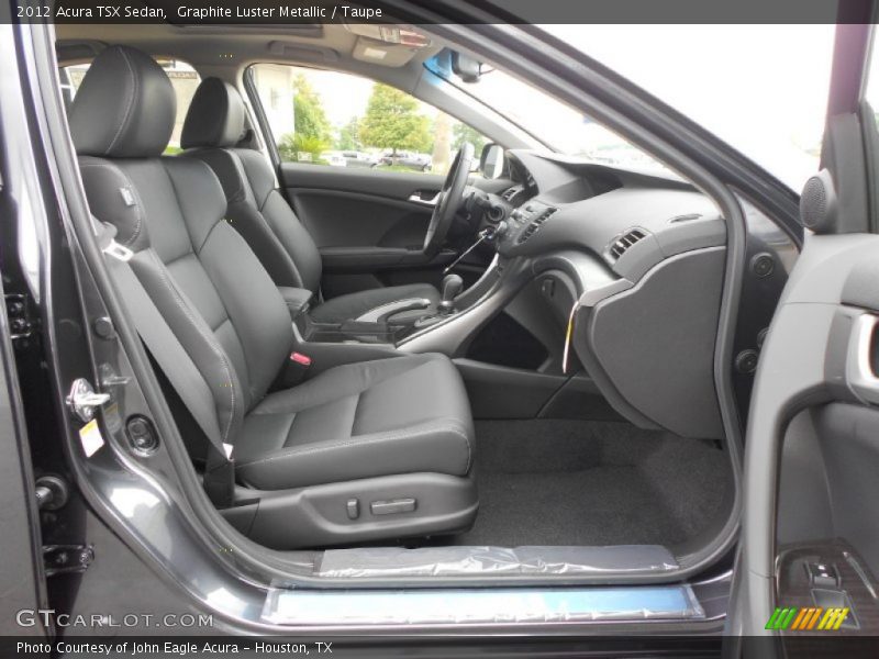 Graphite Luster Metallic / Taupe 2012 Acura TSX Sedan
