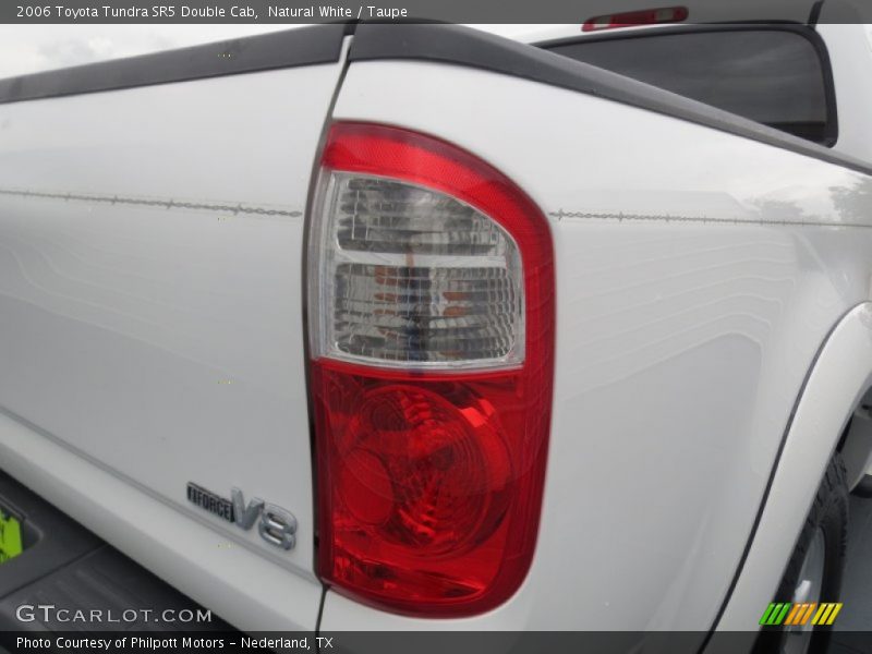 Natural White / Taupe 2006 Toyota Tundra SR5 Double Cab