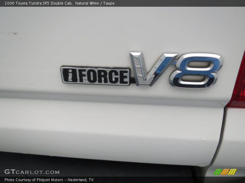 Natural White / Taupe 2006 Toyota Tundra SR5 Double Cab