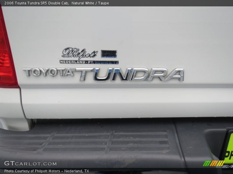 Natural White / Taupe 2006 Toyota Tundra SR5 Double Cab