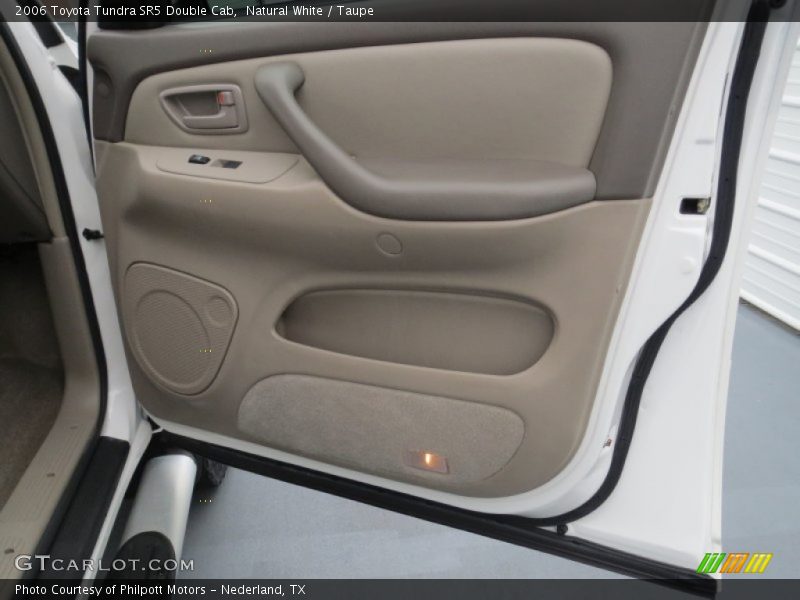 Natural White / Taupe 2006 Toyota Tundra SR5 Double Cab