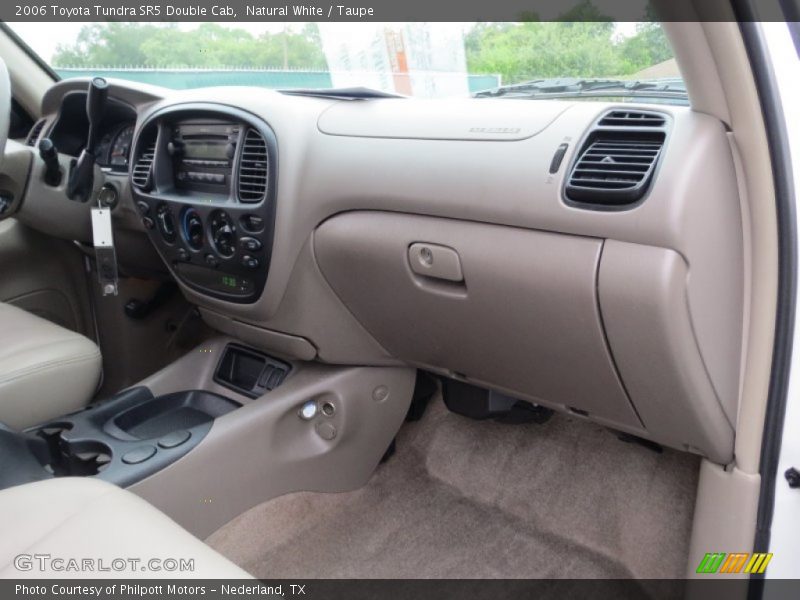 Natural White / Taupe 2006 Toyota Tundra SR5 Double Cab