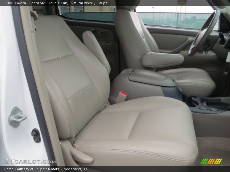 Natural White / Taupe 2006 Toyota Tundra SR5 Double Cab